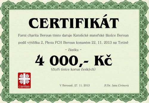 Ples Farní charity Beroun 2013